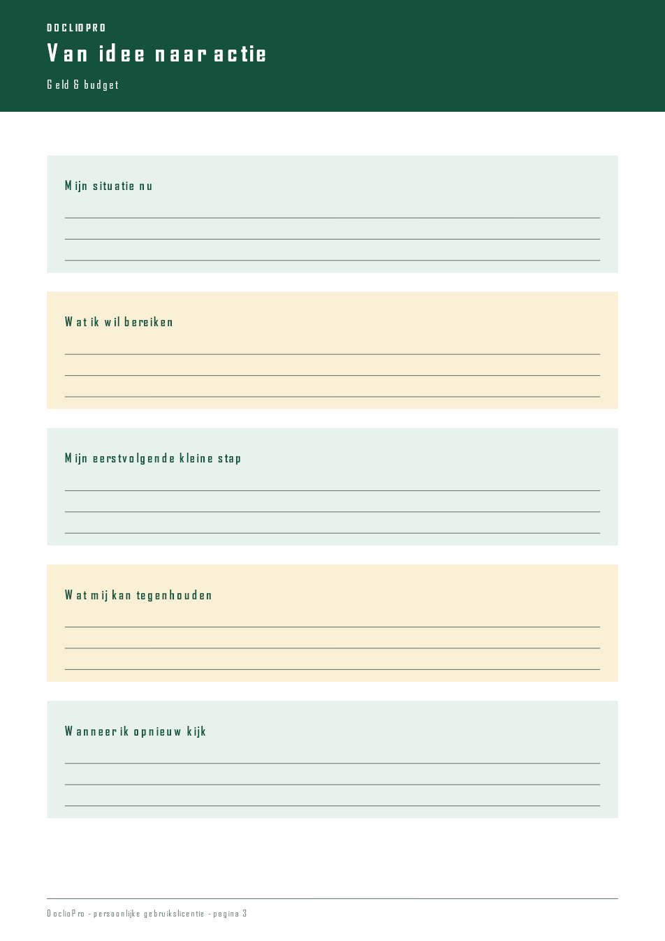 Inhoudsvoorbeeld 3 van Salaris & Budgetplanner 2026